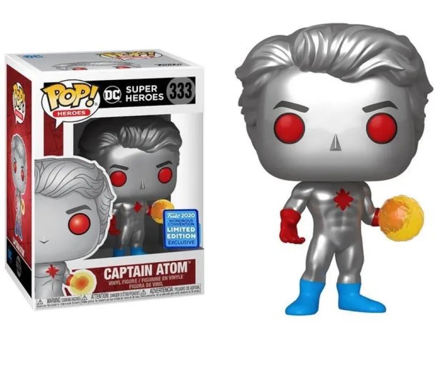 DC Funko Pop! Vinylfigur Captain Atom (Exclusive)