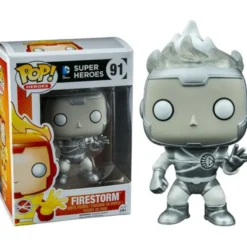DC Funko Pop! Vinylfigur Firestorm (White Lantern) 91 Exclusive
