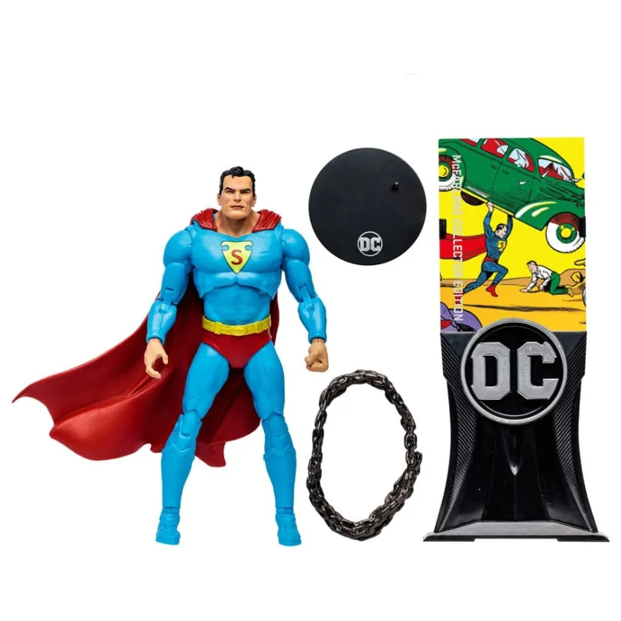 DC McFarlane Collector Edition Actionfigur Superman (Action Comics #1) 18 cm