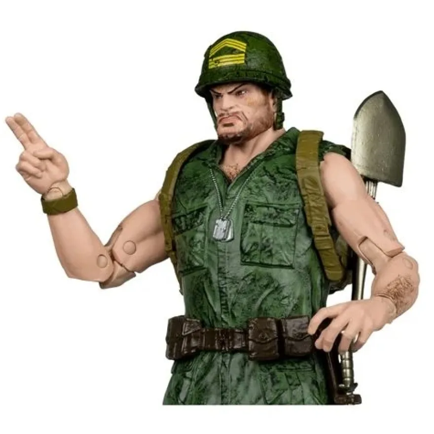 DC McFarlane Collector Edition Actionfigur Wave 5 Sergeant Rock