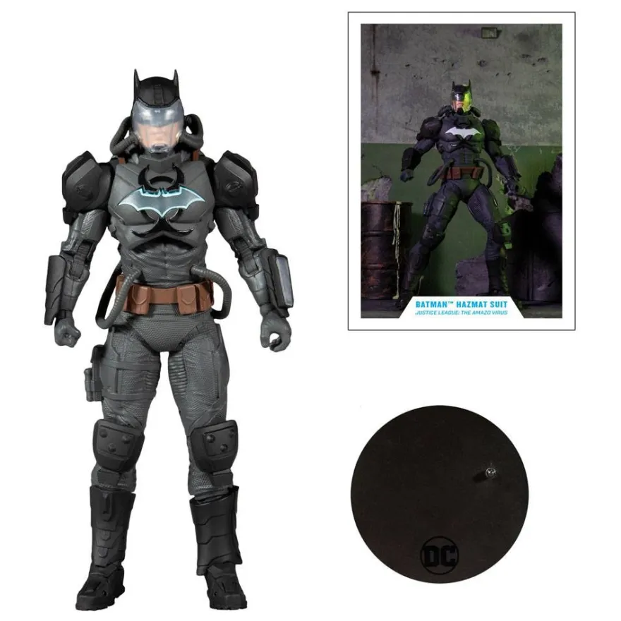 DC Multiverse Actionfigur Batman Hazmat Suit
