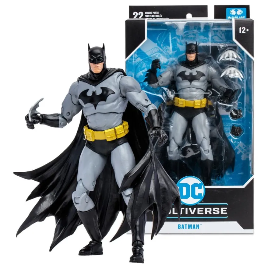 DC Multiverse Actionfigur Batman Hush (Black/Grey) 18 cm