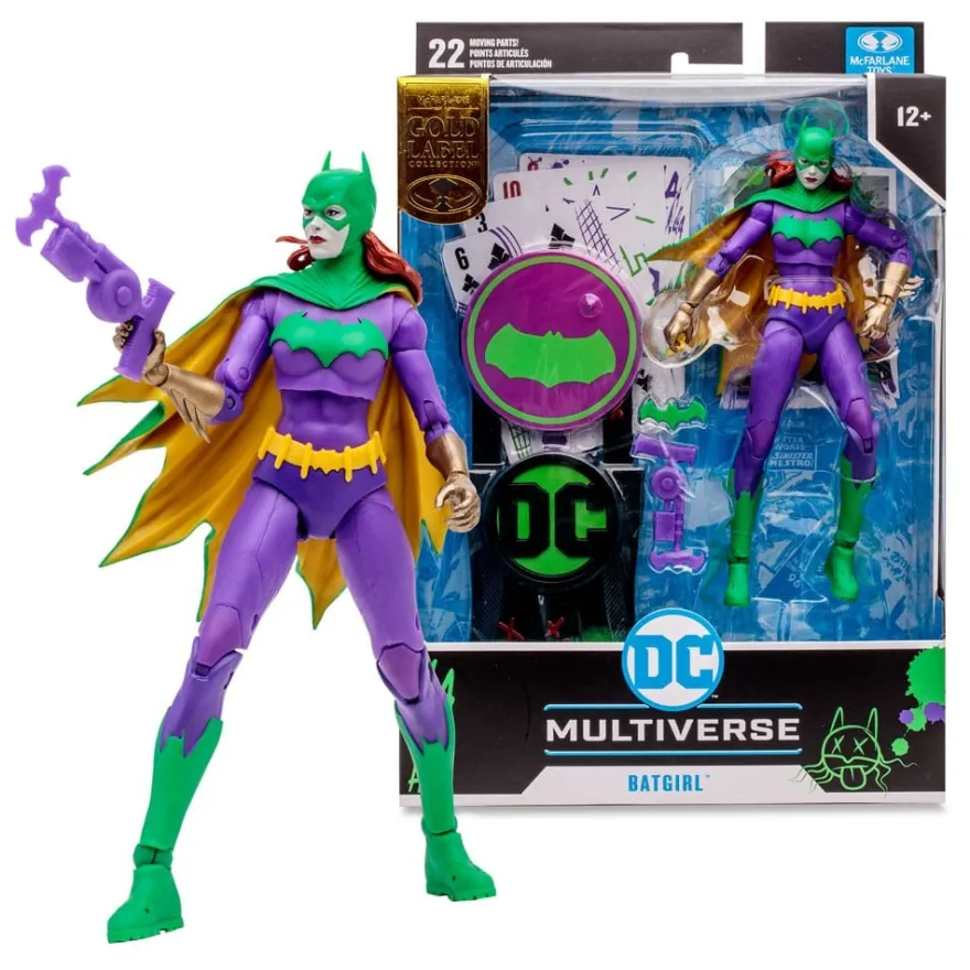 DC Multiverse Actionfigur Batgirl Jokerized (Three Jokers) (Gold Label) 18 cm