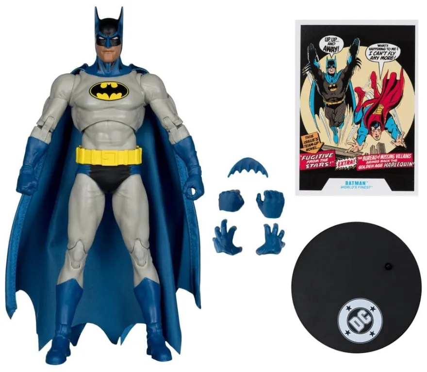 DC Multiverse Actionfigur Batman (World's Finest) 19 cm