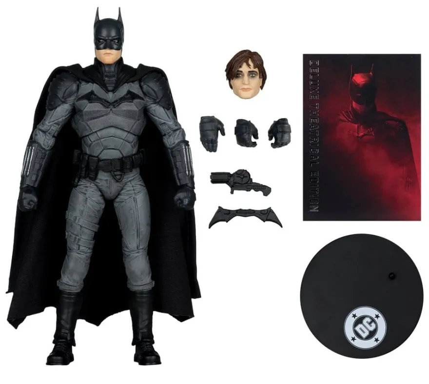 DC Multiverse Actionfigur Batman (The Batman) Deluxe Theatrical Edition 18 cm