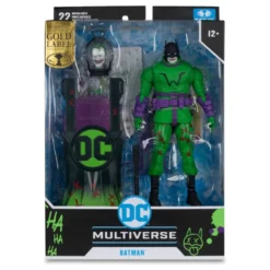DC Multiverse Actionfigur Batman (Batman: Last Knight on Earth) Jokerized (Gold Label) 18 cm