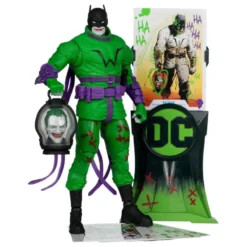 DC Multiverse Actionfigur Batman (Batman: Last Knight on Earth) Jokerized (Gold Label) 18 cm