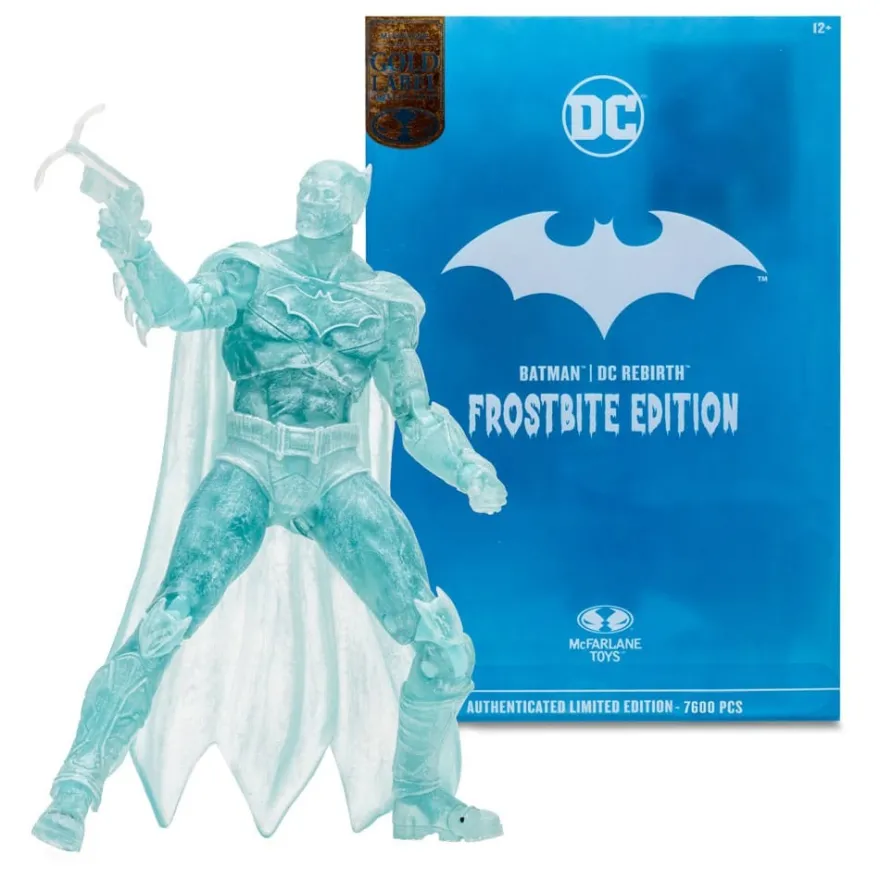 DC Multiverse Actionfigur Batman (DC Rebirth) Frostbite Edition (Gold Label) 18 cm