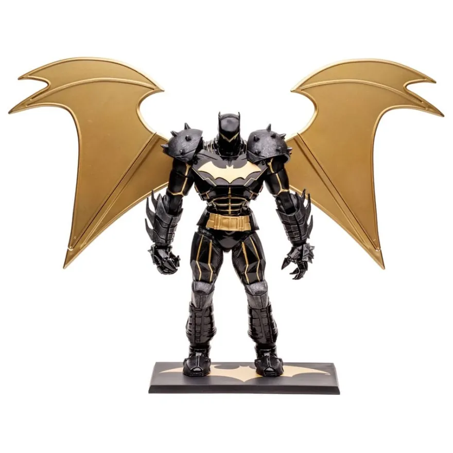 DC Multiverse Actionfigur Batman (Hellbat) (Knightmare) (Gold Label) 18 cm