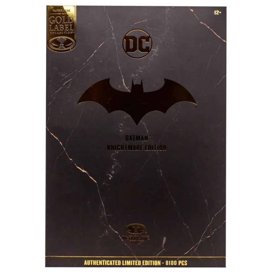 DC Multiverse Actionfigur Batman (Hellbat) (Knightmare) (Gold Label) 18 cm