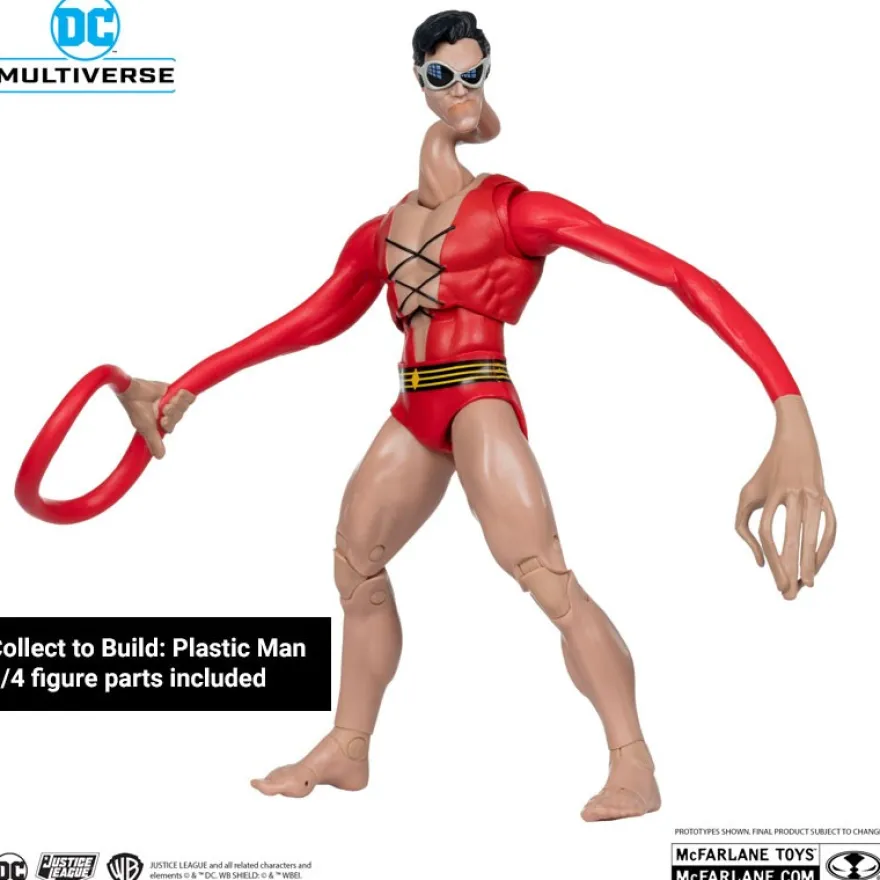 DC Multiverse Actionfigur Batman (JLA) - Collect to Build: Plastic Man