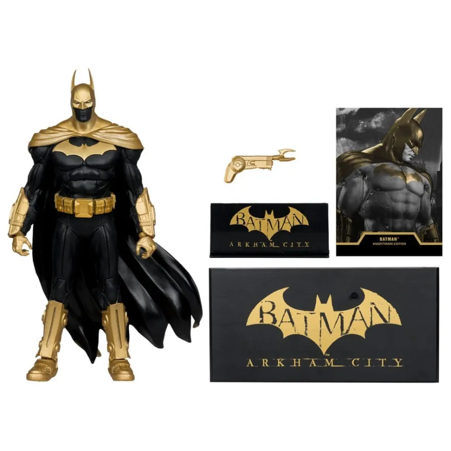 DC Multiverse Actionfigur Batman (Arkham City) Knightmare Edition (Gold Label) 19 cm