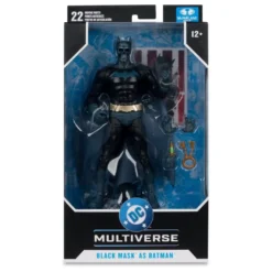 DC Multiverse Actionfigur Black Mask as Batman (Beneath the Mask) 18 cm