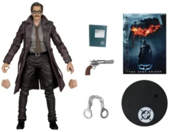 DC Multiverse Actionfigur Commissioner James Gordon (The Dark Knight Trilogy) Deluxe Theatrical Edit