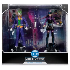 DC Multiverse Actionfiguren 2er-Pack The Joker & Punchline 18 cm