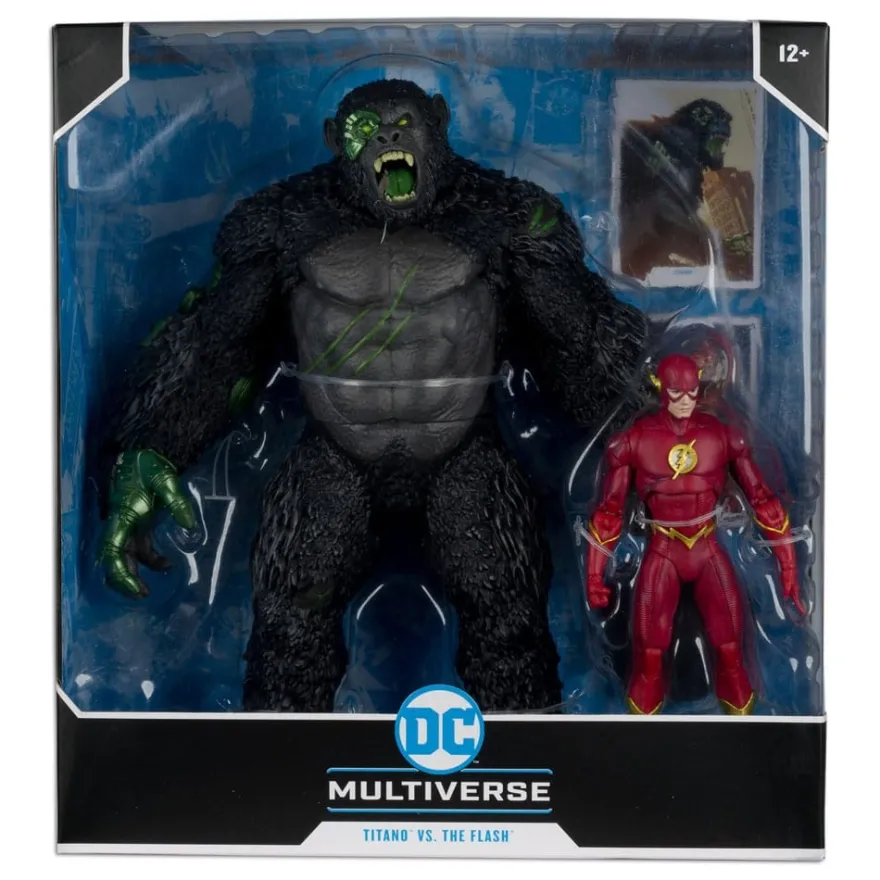 DC Multiverse Actionfiguren 2er-Pack Flash vs. Titano 18 cm