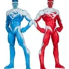 DC Multiverse Actionfiguren 2er-Pack Superman Blue vs. Superman Red (Gold Label) 18 cm