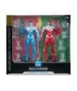 DC Multiverse Actionfiguren 2er-Pack Superman Blue vs. Superman Red (Gold Label) 18 cm