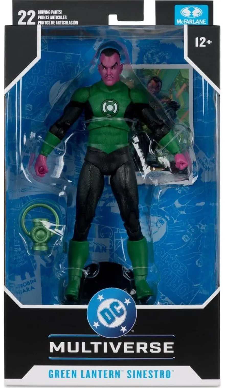 DC Multiverse Actionfigur Green Lantern Sinestro (Green Lantern Corps 1) 18 cm