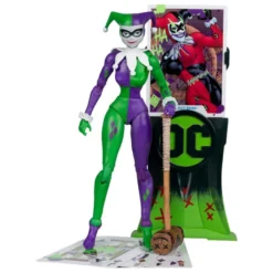 DC Multiverse Actionfigur Harley Quinn (DC Classic) Jokerized (Gold Label) 18 cm