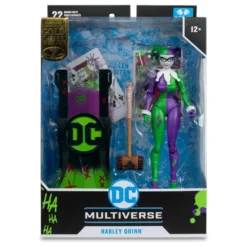 DC Multiverse Actionfigur Harley Quinn (DC Classic) Jokerized (Gold Label) 18 cm