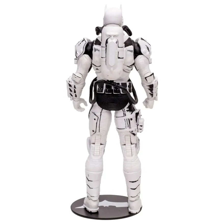 DC Multiverse Actionfigur Hazmat Suit Batman (Line Art) (Gold Label) 18 cm