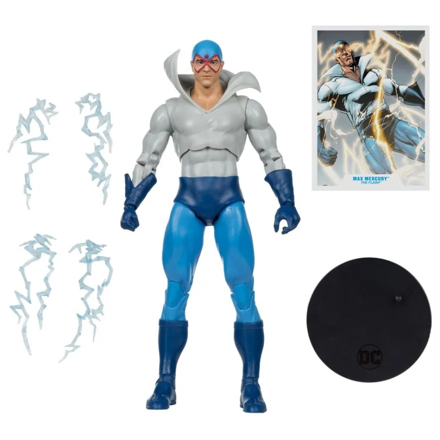 DC Multiverse Actionfigur Max Mercury (The Flash) Gold Label 18 cm