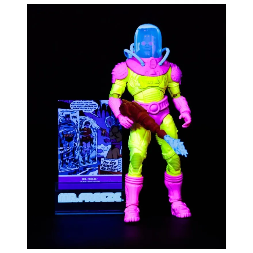 DC Multiverse Actionfigur Mr. Freeze (Black Light) (Gold Label) 18 cm