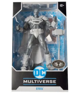 DC Multiverse Actionfigur Steel 18 cm - Version 2