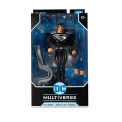 DC Multiverse Actionfigur Superman Black Suit Variant (Superman: The Animated Series)