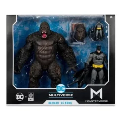 DC Multiverse Batman vs. Kong Megafig Justice League vs. Godzilla vs. Kong Actionfiguren 2-Pack