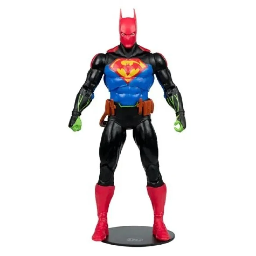 DC Multiverse Batman Wave 2 Batman Superman Fusion Actionfigur