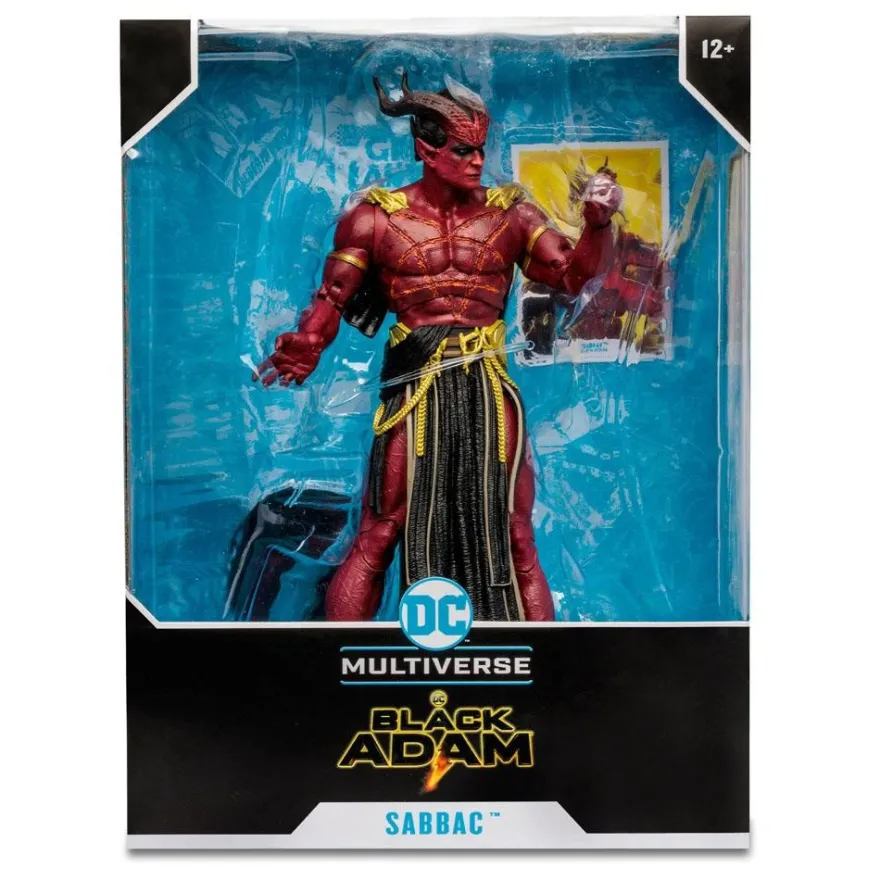 DC Multiverse Black Adam Movie Megafig Actionfigur Sabbac