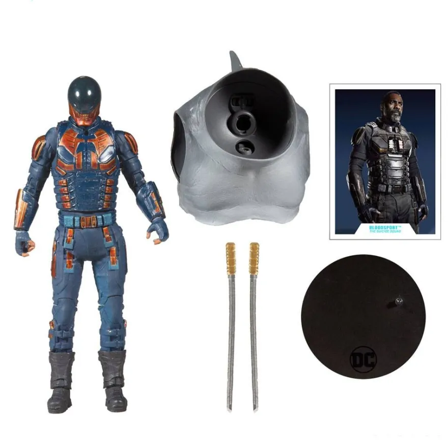 DC Multiverse Build A Actionfigur Bloodsport (Suicide Squad)