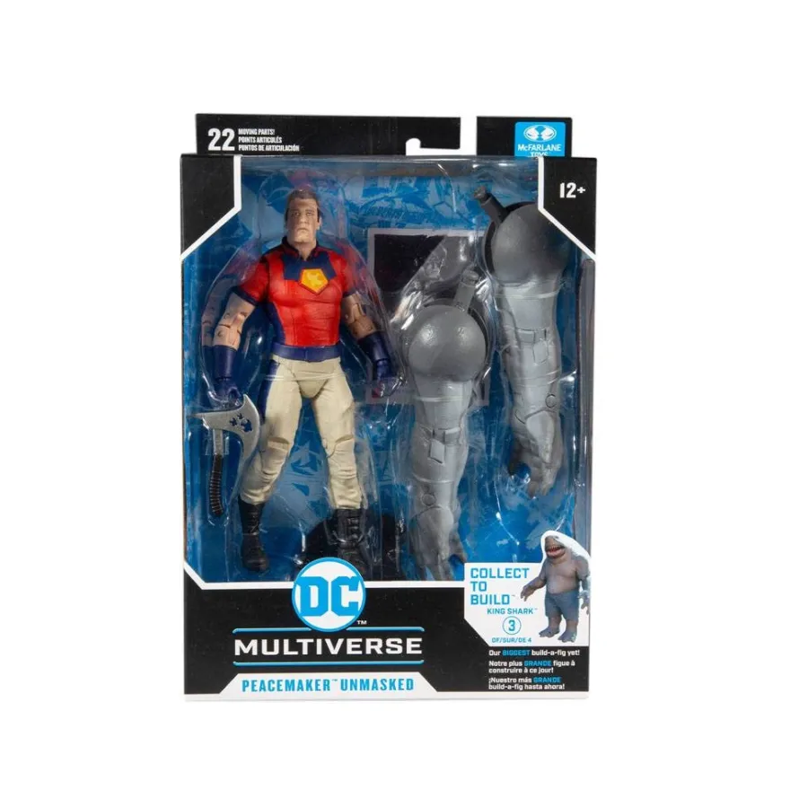 DC Multiverse Build A Actionfigur Peacemaker Unmasked (Suicide Squad)