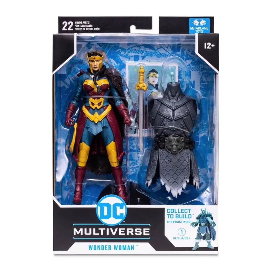 DC Multiverse Build A Actionfigur Endless Winter Wonder Woman