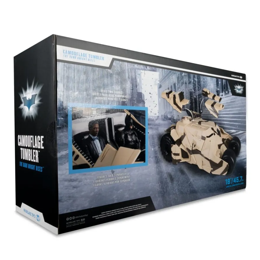 DC Multiverse Fahrzeug Tumbler Camouflage (The Dark Knight Rises) (Gold Label) 18 cm