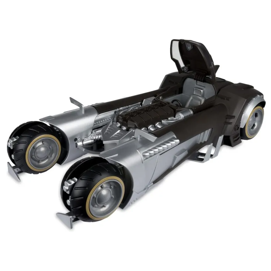 DC Multiverse Fahrzeug White Knight Batmobile (Gold Label) 18 cm