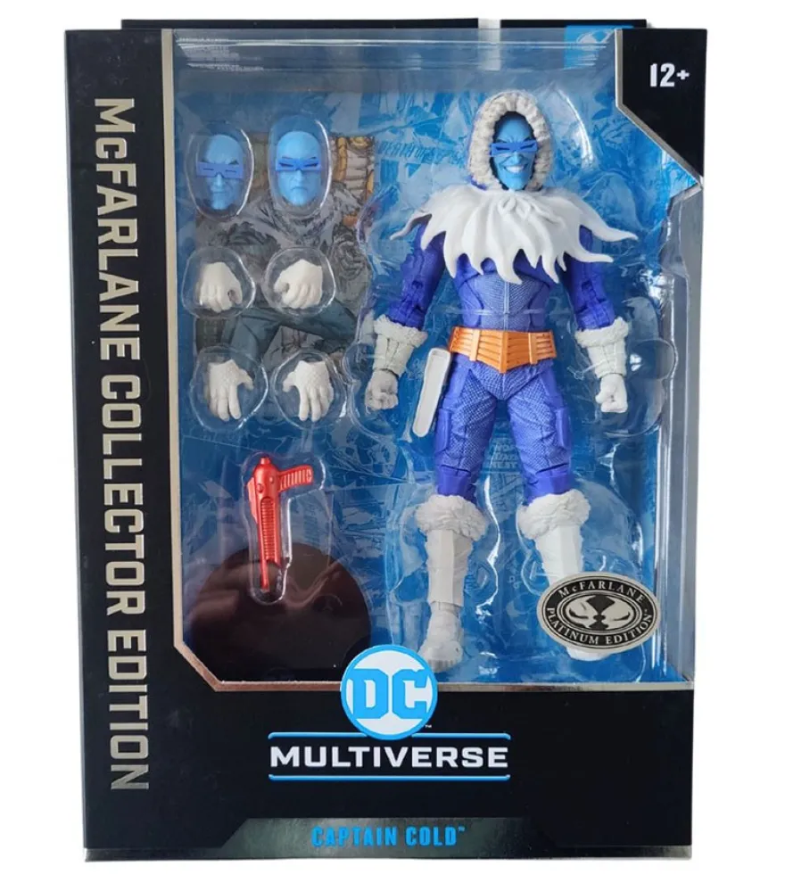 DC Multiverse McFarlane Collector Edition 18 cm Wave 9 Captain Cold - Platinum Edition