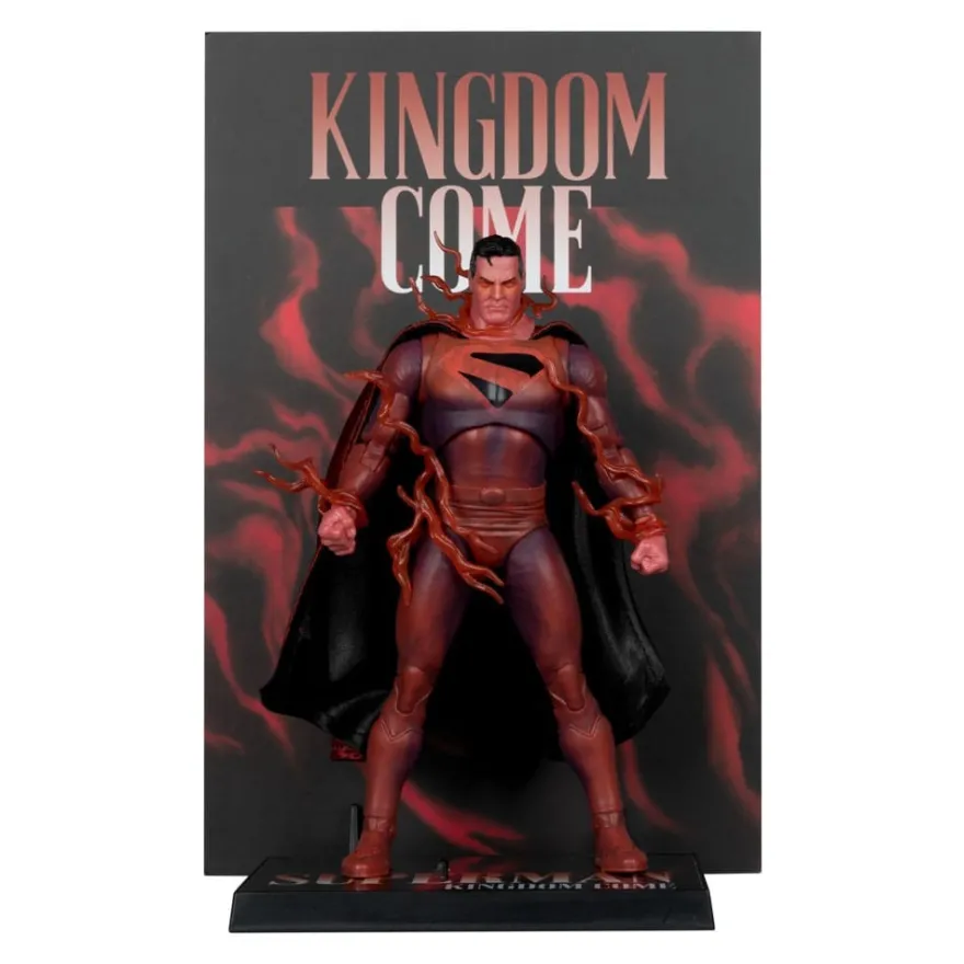 DC Multiverse McFarlane Cover Recreations Actionfigur Superman (Kingdom Come) (Gold Label) 18 cm