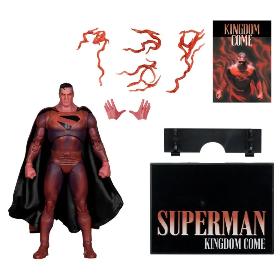 DC Multiverse McFarlane Cover Recreations Actionfigur Superman (Kingdom Come) (Gold Label) 18 cm