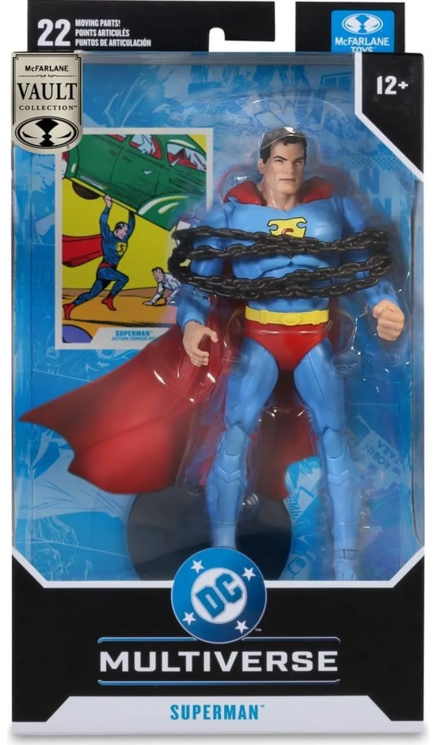 DC Multiverse McFarlane Vault Collection Actionfigur Superman (Action Comics) 18 cm