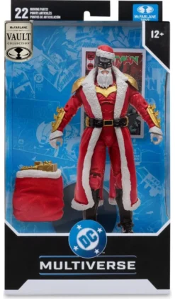 DC Multiverse McFarlane Vault Collection Actionfigur Batman (Red Santa Suit) 18 cm