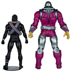 DC Multiverse Megafig Actionfigur 2er Pack Mongul vs Superman (Return of Superman) 25 cm