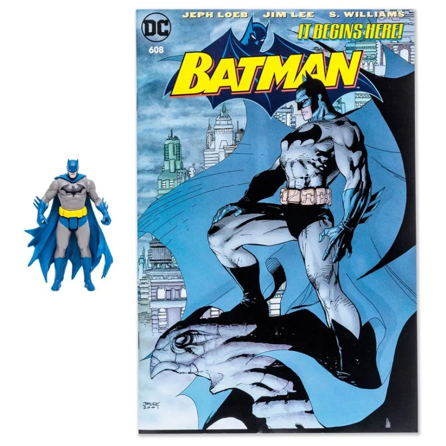 DC Page Punchers Actionfigur & Comic Batman (Batman Hush)