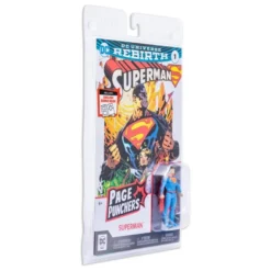 DC Page Punchers Actionfigur & Comic Superman (Rebirth)