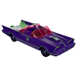DC Retro Actionfigur Batman 66 Batmobil with Joker (Gold Label) 15 cm