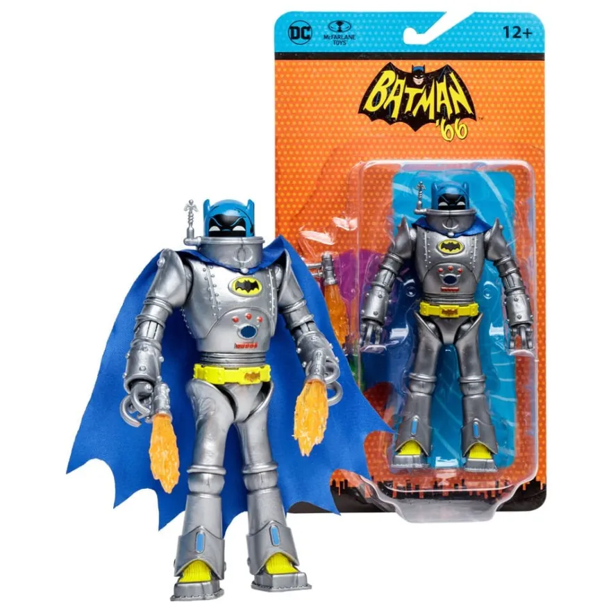 DC Retro Actionfigur Batman 66 Robot Batman (Comic) 15 cm