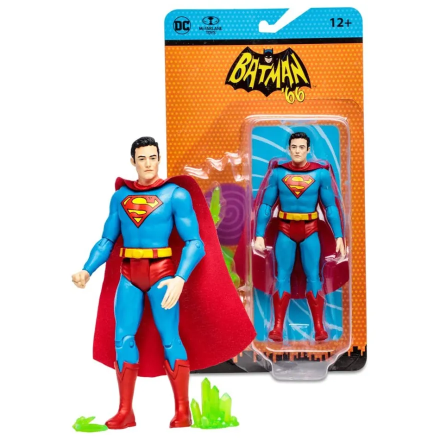 DC Retro Actionfigur Batman 66 Superman (Comic) 15 cm