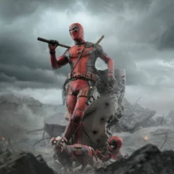 Deadpool 3 Art Scale Statue 1/10 Deadpool 21 cm